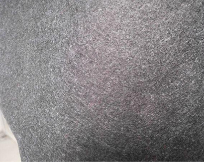 Woolen non-woven fabric